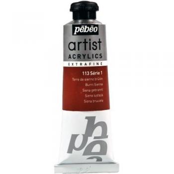 Pebeo Artist Acryl Fine Art Farbe Siena gebrannt, 37 ml