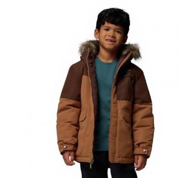 Parka Nordica Columbia Strider II Marrone Cammello Bambino