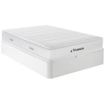 Set Mattone Bianco 140x190 con Molle Insacchiate + Memory Foam YSMEE