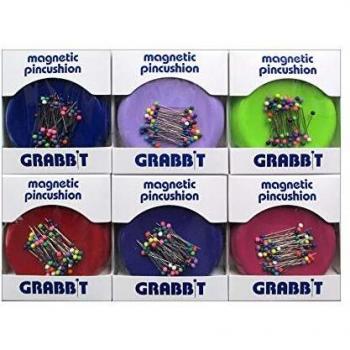 Magnetic Pincushion Grabbit with 50 Pins