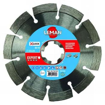 Disco Diamante Para Hormigón Armado Leman 125mm XLOCK