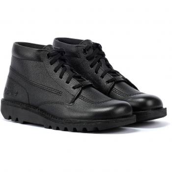 Stivali Kick Hi Tumble pelle nera