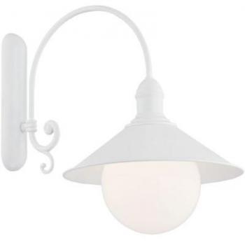 Argon Lighting Erba Bis White Dome Lamp (IP44)