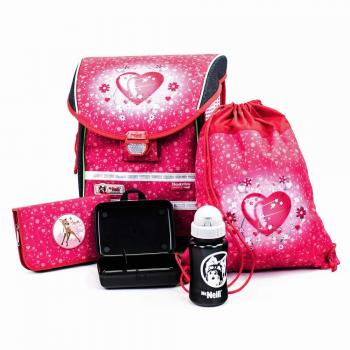 Herz‑Schulranzen‑Set von McNeill Ergo Light Basic – 5 Packung