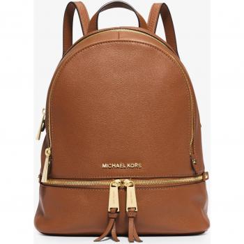Borsa zaino Rhea Michael Kors in pelle marrone