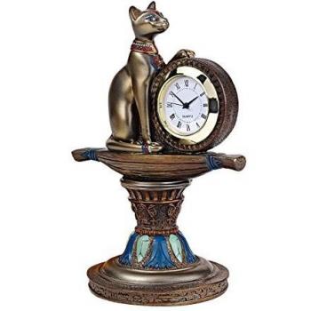 Bastet Orologio Altare Design Toscano
