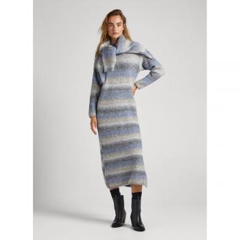 Robe Pull Femme Pepe Jeans Edith Multicolore – Taille M