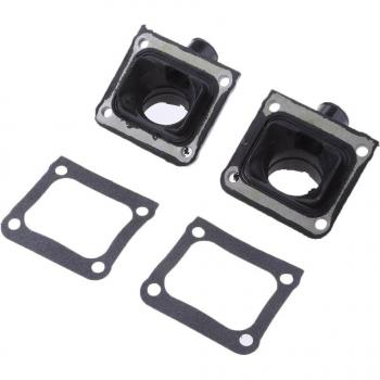 Black Rubber Intake Manifold & Gasket Assembly for Yamaha Banshee YFZ350