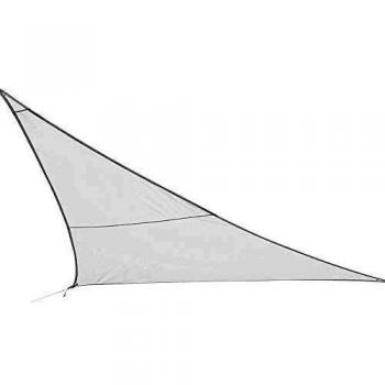 Vela parasole triangolare 500 cm Curacao bianco