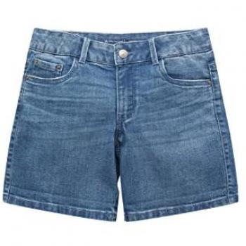 Tom Tailor Kid’s Blue Denim Shorts – Roll Up, 140 cm