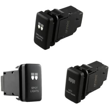 Magideal Confezione: Interruttore LED a Barra, Luci Guidate, Spot Sicurezza