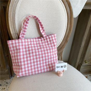 Bolso Pequeño con Patrón de Lona
