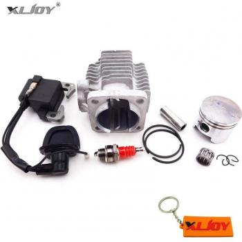 Bujía L7T + Bobina de Encendido 47-49 cc + Pistón 44 mm: Quad ATV & Pocket Dirt Bike