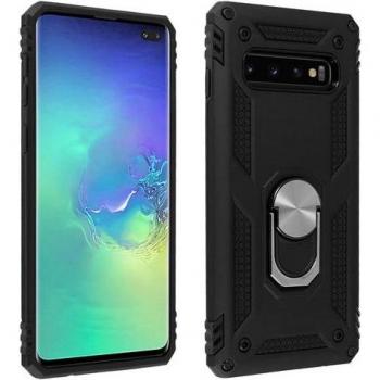 Rigido‑Morbido Stand Avizar Galaxy S10 Plus cover anello mag