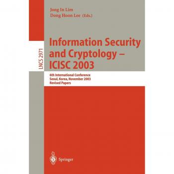Information Security and Cryptology