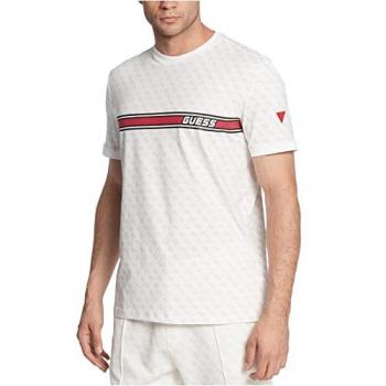 T-Shirt Logo All Over Guess Uomo Art Z2bi09 J1314 P05N