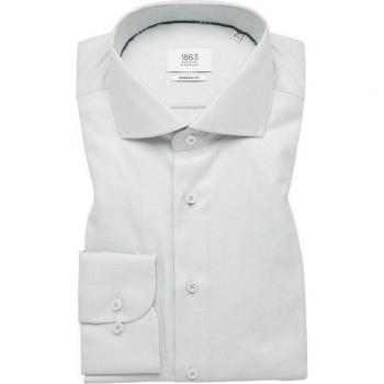 Eterna Men's Casual White Shirt