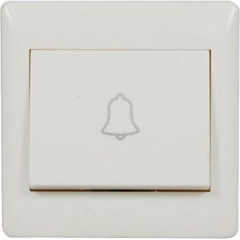 Standard Doorbell Button Pack – 10 Units, Wired, 86mm Wall Mounted, Normal Open Signal