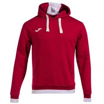 Joma Kapuzen-Sweatshirt Comfort II rot/weiß