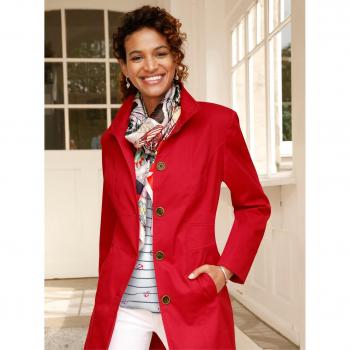 Rouge Veste en Coton – Ligne L – 54