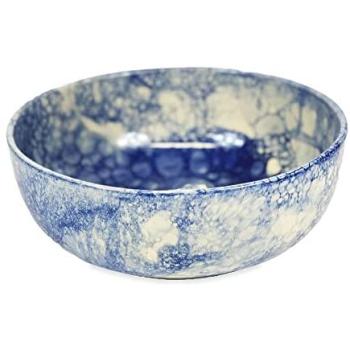 Ceramic Blue Round Bowl by Burbujas Kitchen (23 cm)