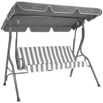 3 Seater Garden Patio Swing Seat Hammock Chair