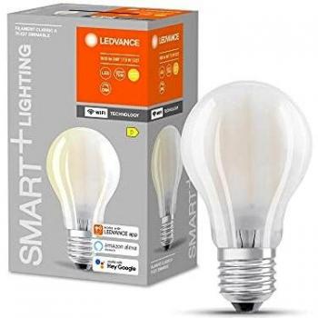 Ampoule LED Wifi E27 7,5W gradable blanc chaud