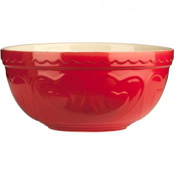 Crimson Love Stoneware Mixing Bowl – 2.5 Litre