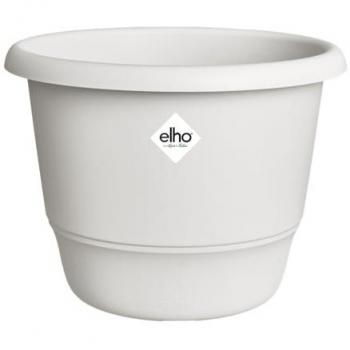 Pot de Fleurs Ronde 35 Blanc – ELHO – Conception Recyclée – Extérieur
