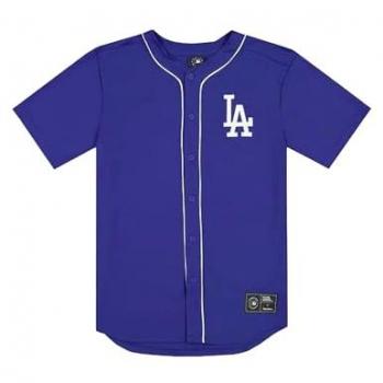 Maillot Bleu des Los Angeles Dodgers signé Fanatics