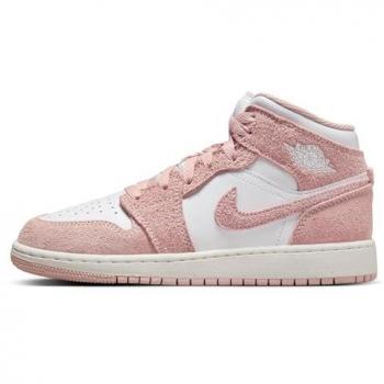 Air Jordan 1 Mid SE GS Pink Baby Blue 39