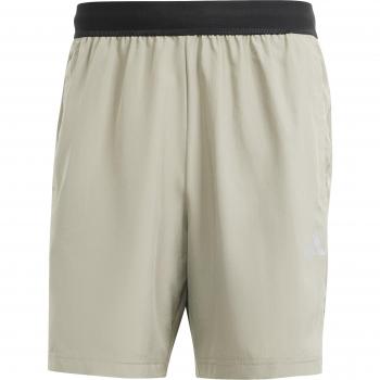 Pantalón corto de fitness adidas Essentials Gym+ Woven hombre beige