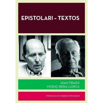 Epistolari-Textos (Tapa blanda).