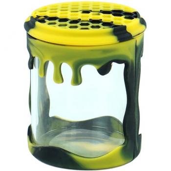 Frascos de silicona y vidrio 100ml para alimentos