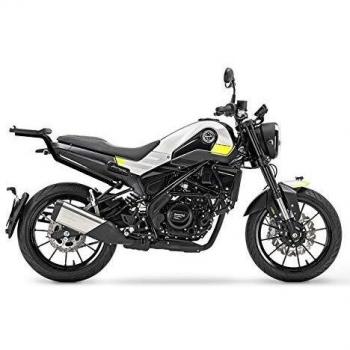 Portapacchi per bauletto moto Shad Top Master Benelli Leoncino 250, supporto attacchi specifico, colore nero