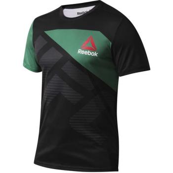 Reebok UFC FK Blank Jersey Negra Camiseta Térmica Hombre
