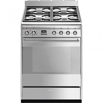 Smeg Concert SUK61MX9 60cm Dual Fuel Cooker