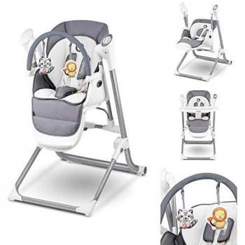 Seggiolone per bambini 2 in 1 Niles Grey