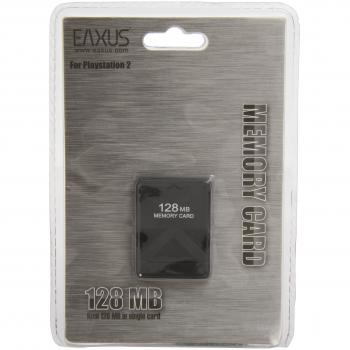 Speicherkarte Eaxus® 128 MB – Für PS2 Spiele und Fortschrittsspeicherung