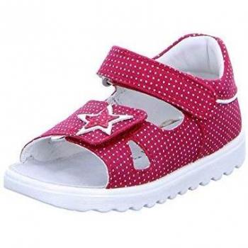 Superfit Lettie 16, Sandali a Punta Aperta Bambina, Rot 50, 26 EU