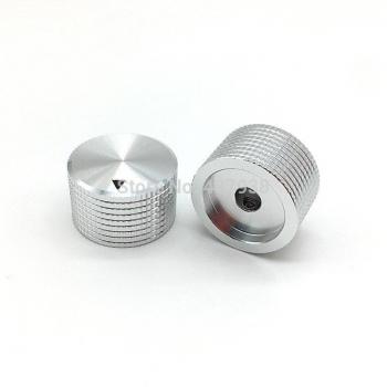 Aluminium Potentiometer Knopf Kappe 25MM x 16MM mit 6MM Sechskant-Buchse