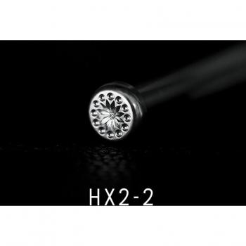 SOZO HX2 Leather Carving Tool 12 Seed Burst Stamps