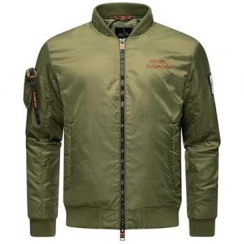 Berkoo da Stone Harbour: Giacca Olive‑Orange Dark