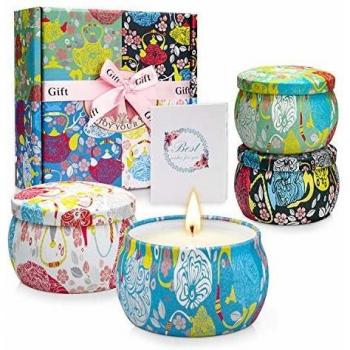 Bagno e Yoga: Set di Candele Profumate 25h