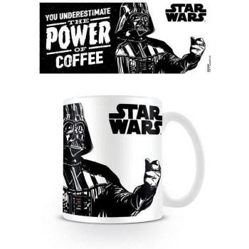 Star Wars Tasse à Café Le Pouvoir Blanc/noir Taille Unique