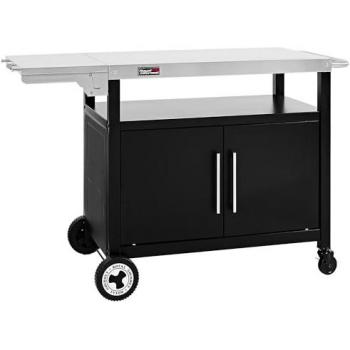 Barbecue Royal Gourmet : Chariot à Armoires, Table en Inox et Table Appliquée