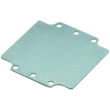 Plaque de fixation Weidmüller 143 mm x 145 mm en acier