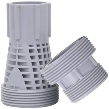 Kit raccords tuyaux piscine VIDAXL – deux pièces en PVC, 40 mm