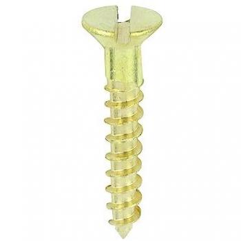 Solid Brass Countersunk Timber Screws