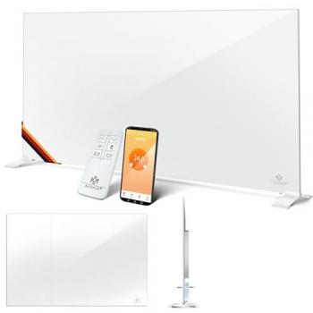 Calefactor KESSER de Infrarrojos 2 en 1 Bajo Consumo con Detección de Ventana Abierta y Control App Blanco 520W